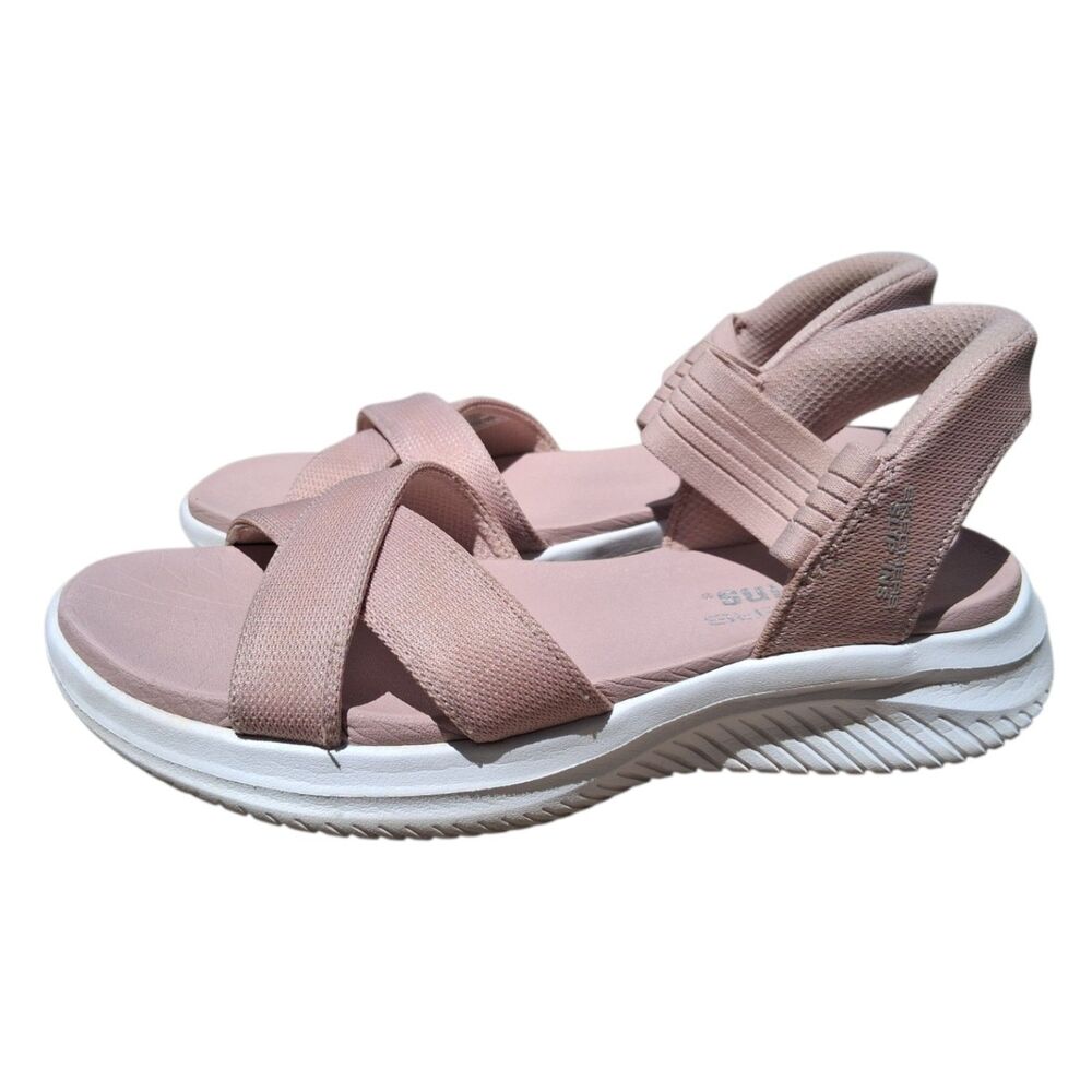 Skechers Hands Free Slip-ins Ultra Flex 3.0 - Blush Pink, Size 6 - Picture 2 of 6
